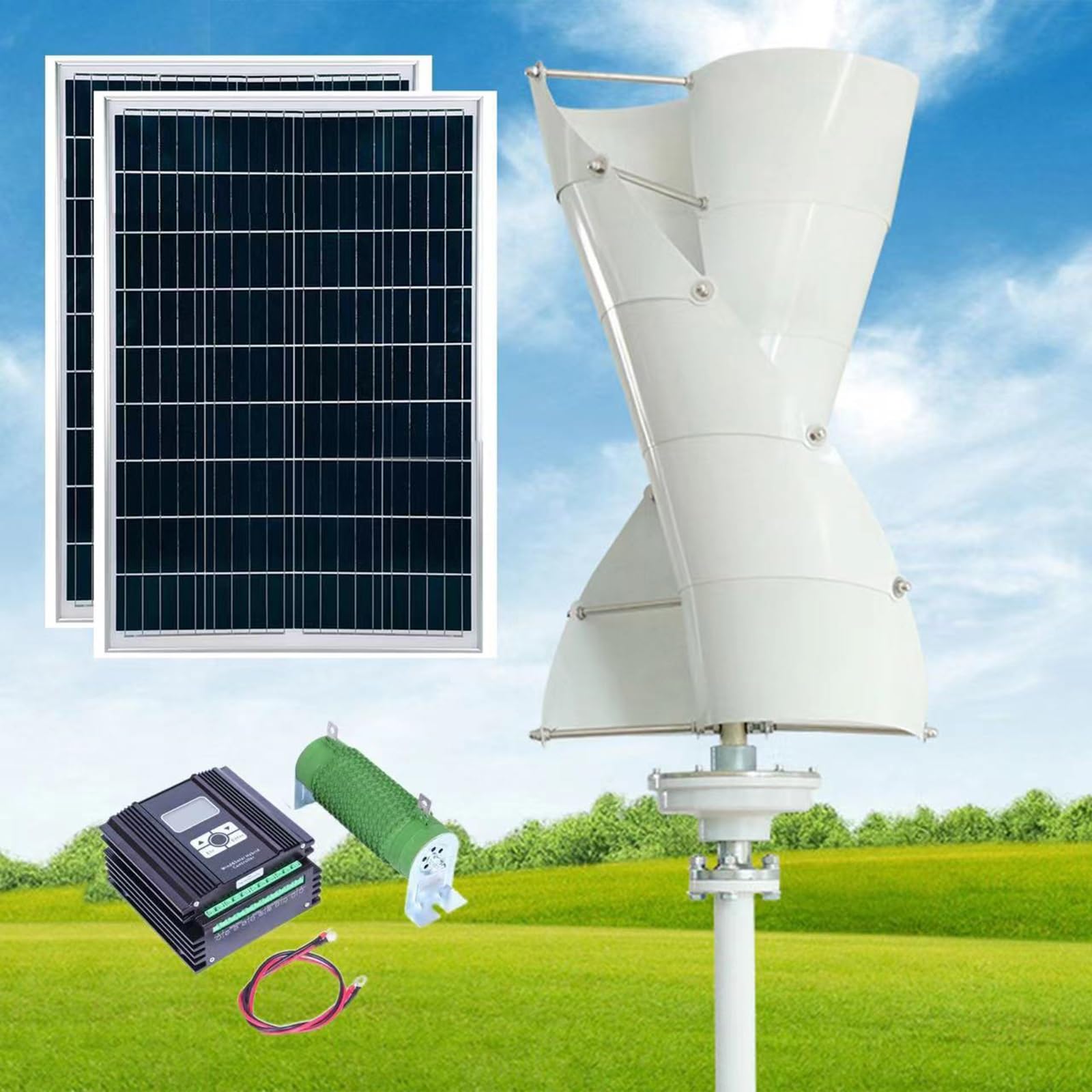 Amazon.com: OLONETO Vertical Axis Wind Turbine 2KW Small Wind